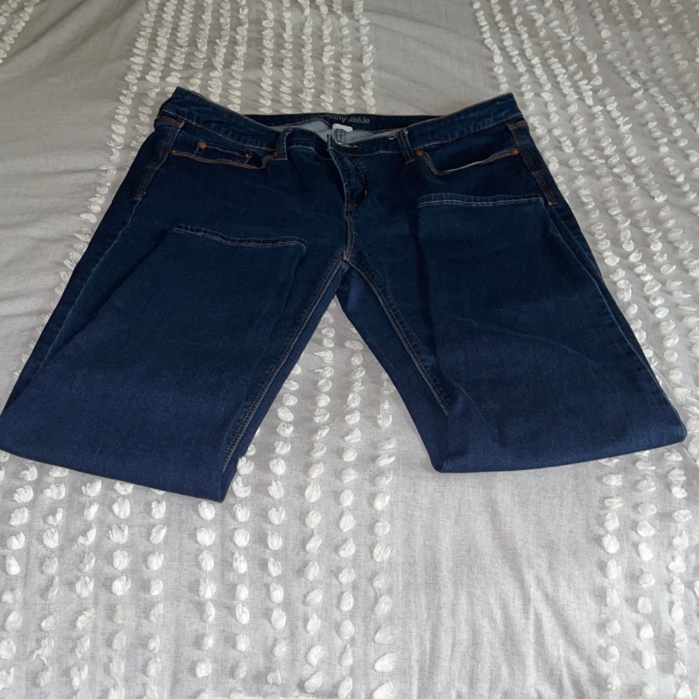 Plus size skinny ankle jeans 18W